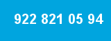 922 821 05 94